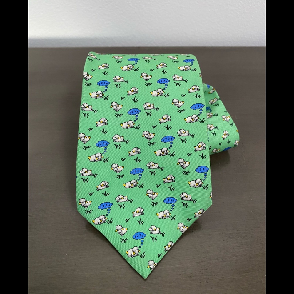 Brooks Brothers “364” Pure Silk Sheep Tie